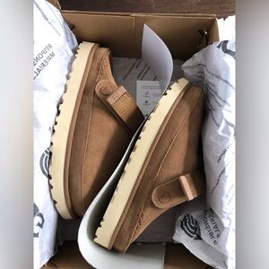 UGG Brown Slip-On Goldenstar Clog